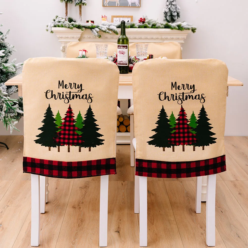 Creative Christmas Chair Covers Reusable Christmas Dining Chair Cover Cloth Festive Atmosphere for Home Holiday Party Supplies
Creative Christmas Chair Covers Reusable Christmas Dining Chair Cover Cloth Festive Atmosphere for Home Holiday Party Supplies