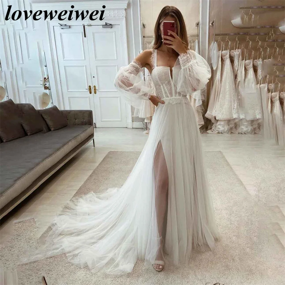 Свадебные платья в стиле «Бохо», с 3d-цветами и пышными рукавами
Свадебные платья в стиле «Бохо», с 3d-цветами и пышными рукавами