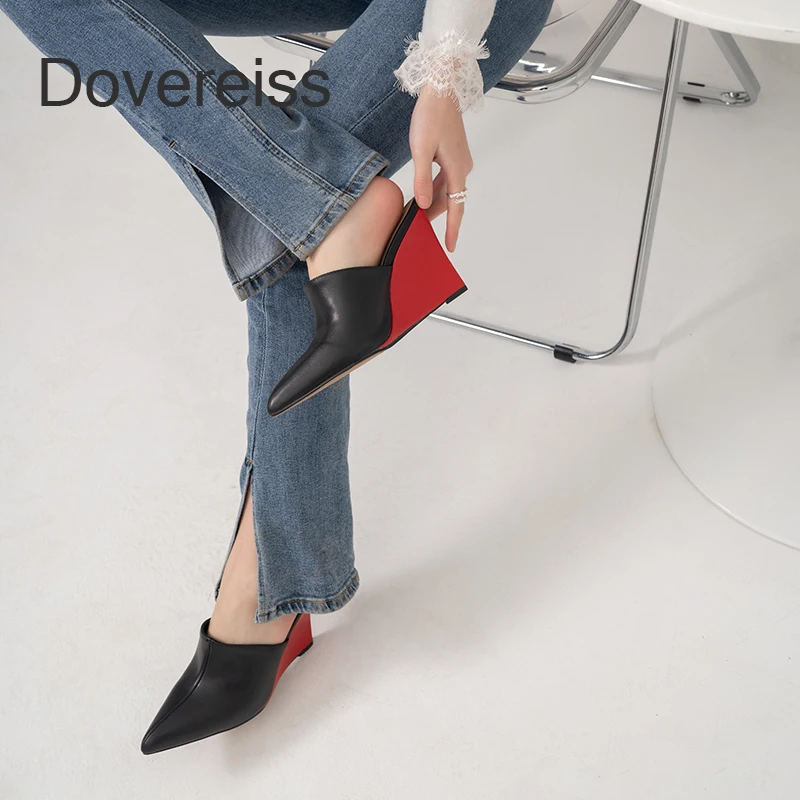 Dovereiss Fashion Women's Shoes Summer Consice Mules Sexy Wedges Wedges Sexy Green Elegant Slippers 40 41 42 43 44 45 46 
Dovereiss Fashion Women's Shoes Summer Consice Mules Sexy Wedges Wedges Sexy Green Elegant Slippers 40 41 42 43 44 45 46