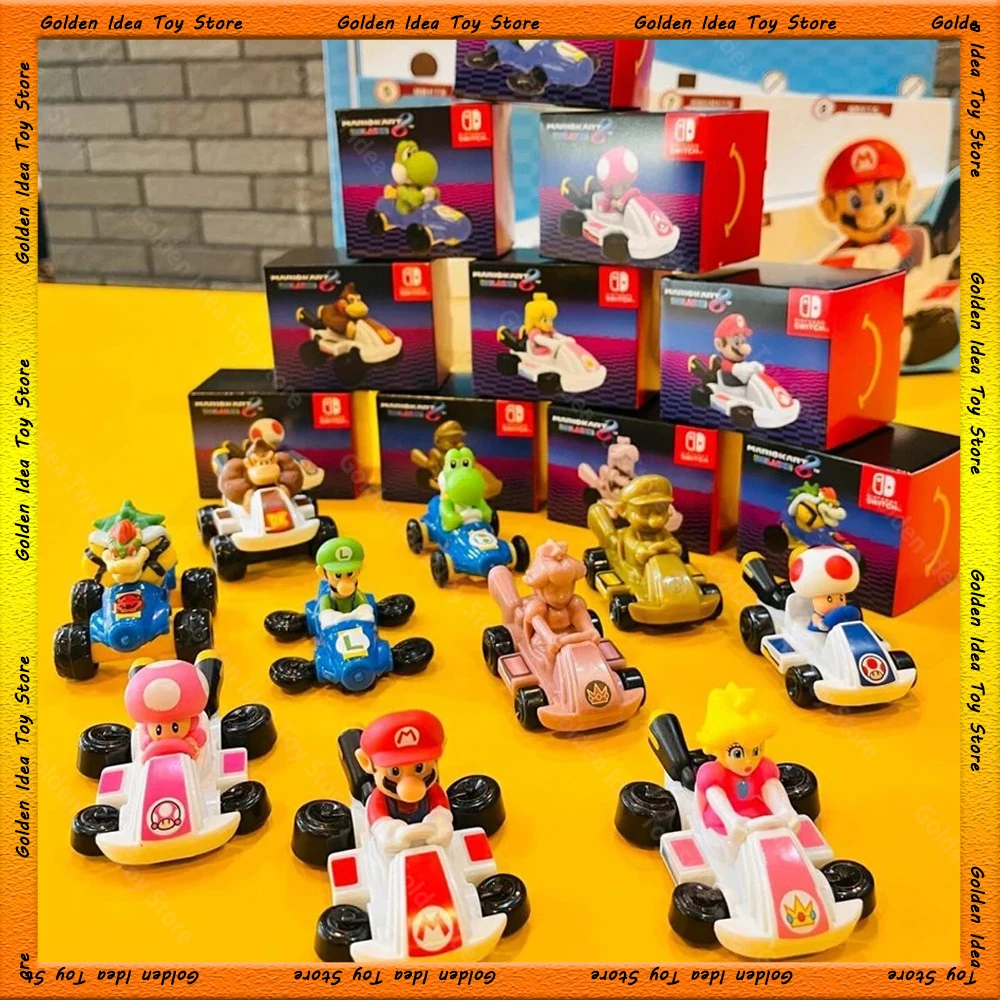 2024 Новая серия McDonald Mario Bros фигурки картинга игрушки HAPPY MEAL TOYS фигурка