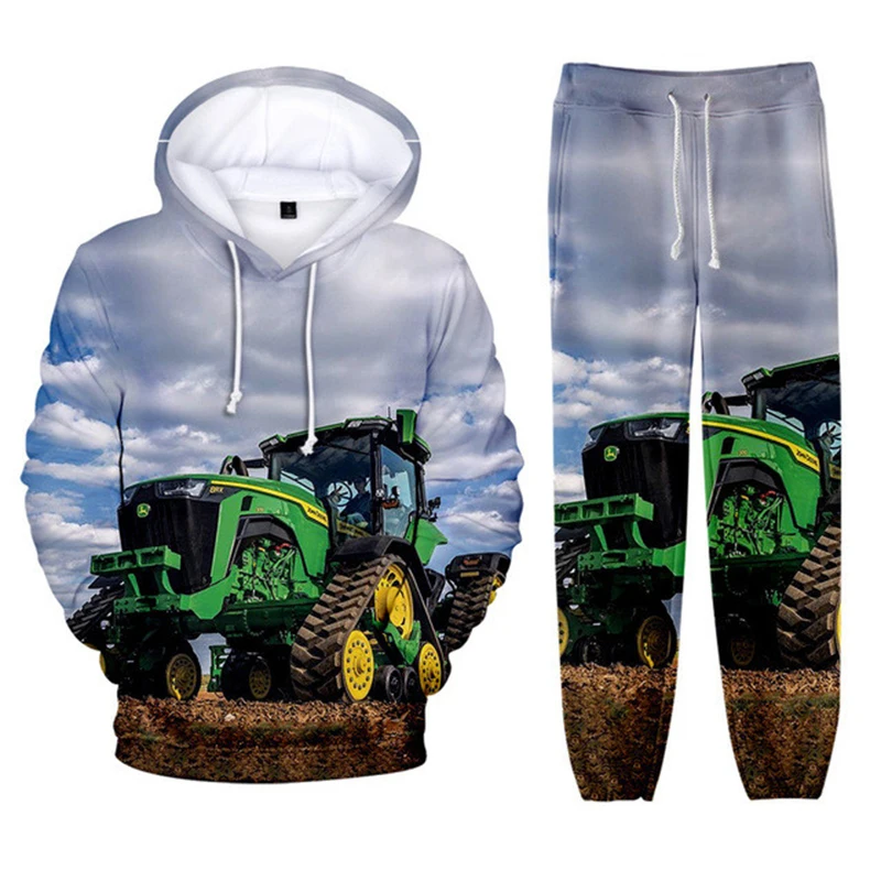 Autumn Tractor Pattern 3D Print Men's Tracksuit Set Casual Hoodie+Pants 2pcs Sets Oversized Sweatshirt Fashion Clothes
Autumn Tractor Pattern 3D Print Men's Tracksuit Set Casual Hoodie+Pants 2pcs Sets Oversized Sweatshirt Fashion Clothes
