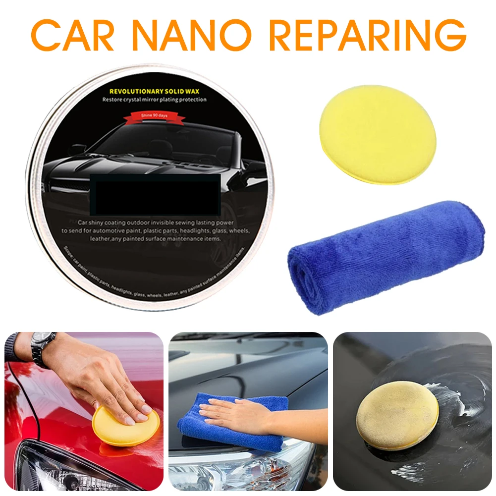 50/120gCar Coating Wax Anti Scratch Paint Plating Wax Glossy Paint Covering Layer Long-Lasting Waterproof Maintenance Car Polish
50/120gCar Coating Wax Anti Scratch Paint Plating Wax Glossy Paint Covering Layer Long-Lasting Waterproof Maintenance Car Polish