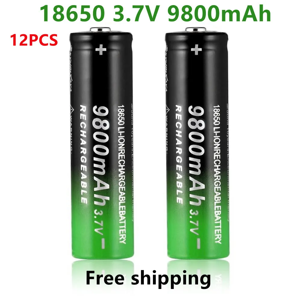 2022 lot Hohe Qualität 9800mAh 3,7 V 18650 Lithium-ionen batterien Akku Für Taschenlampe Kostenloser versand
2022 lot Hohe Qualität 9800mAh 3,7 V 18650 Lithium-ionen batterien Akku Für Taschenlampe Kostenloser versand