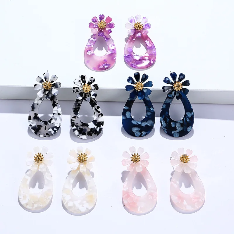 Colorful Acrylic Flower Earrings For Women Hollow Geometric Earrings For Girls Korean Fashion Jewelry 2022 Trend Female Jewelry
Colorful Acrylic Flower Earrings For Women Hollow Geometric Earrings For Girls Korean Fashion Jewelry 2022 Trend Female Jewelry