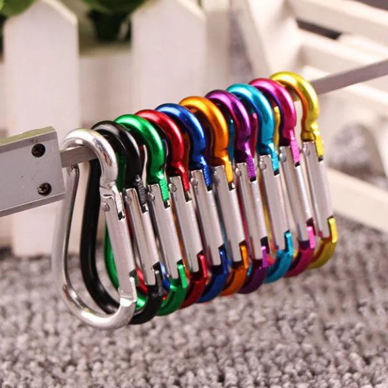 High Quality No. 5 Gourd-Shaped Aluminum Alloy Carabiner Outdoor Hanging Buckle Water Bottle Buckle Small Bag Buckle
High Quality No. 5 Gourd-Shaped Aluminum Alloy Carabiner Outdoor Hanging Buckle Water Bottle Buckle Small Bag Buckle