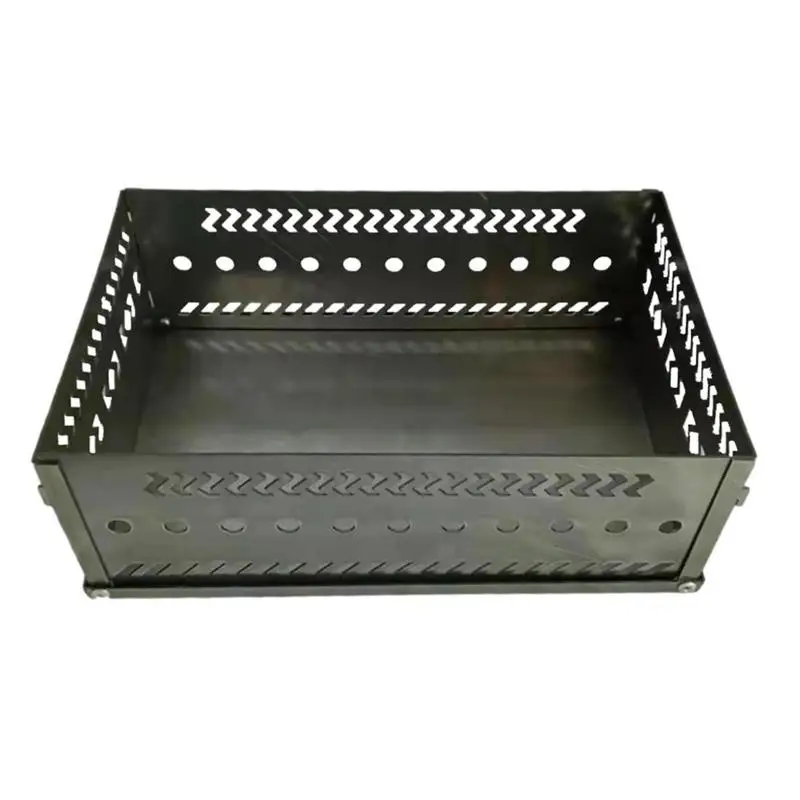 Stainless Steel Charcoal Basket Stainless Steel Smoker Fire Box Basket With Mesh Scalding-proof Firewood Holders For Grilling
Stainless Steel Charcoal Basket Stainless Steel Smoker Fire Box Basket With Mesh Scalding-proof Firewood Holders For Grilling