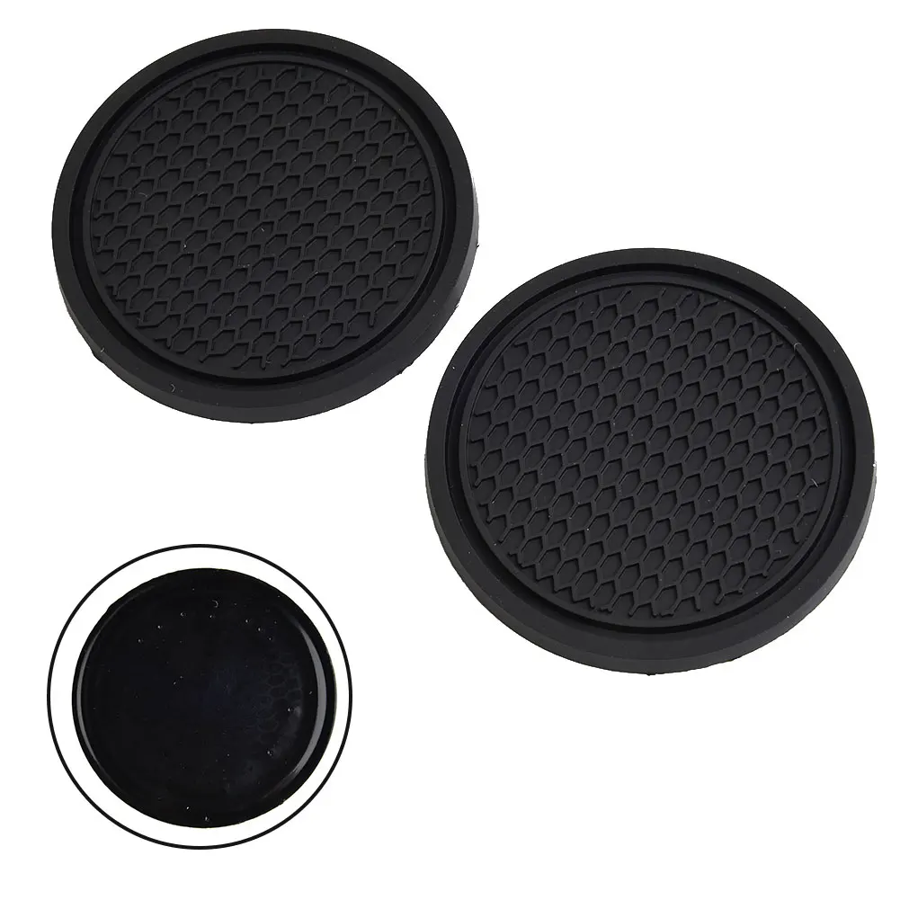 ~2PCS Black Car Auto Cup ~Holder Universal Anti Slip Insert ~Coasters Pads Fits Perfectly For Most Cups Car Interior Accessories
~2PCS Black Car Auto Cup ~Holder Universal Anti Slip Insert ~Coasters Pads Fits Perfectly For Most Cups Car Interior Accessories