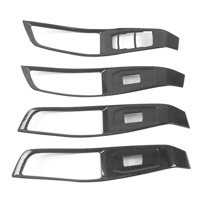 4PCS Car Carbon Fiber Stainless Steel Window Lift Switch Button Panel Cover Trim Decor Frame Accessories for MG MG5 2021
4PCS Car Carbon Fiber Stainless Steel Window Lift Switch Button Panel Cover Trim Decor Frame Accessories for MG MG5 2021
