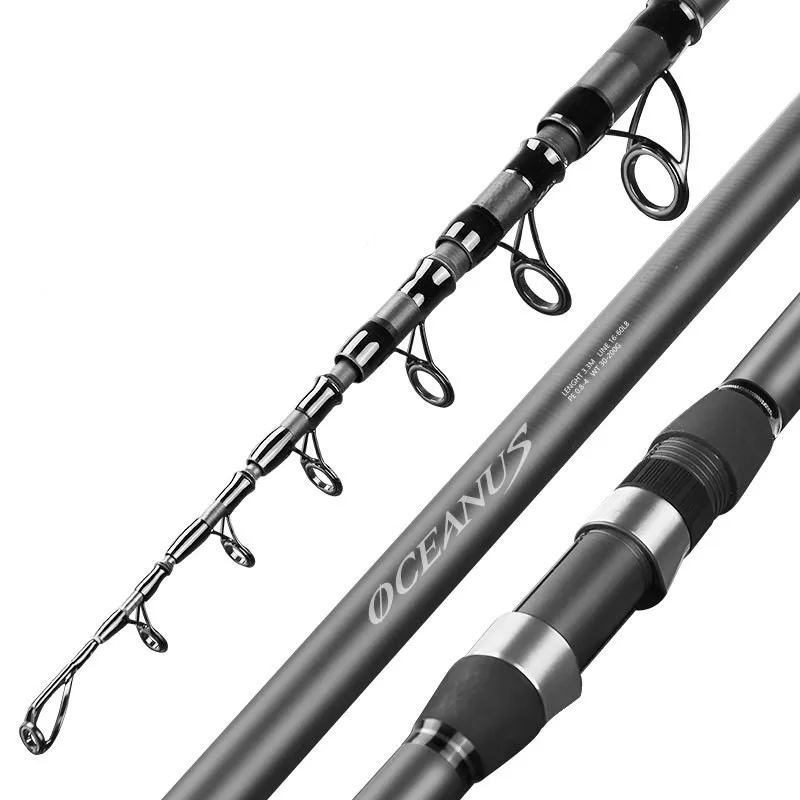 2.7M-5.4M Carbon Rock Fishing Rod Ultra-light Distance Throwing Pole Long Sections Fishing Fishing Tackle Telescopic
2.7M-5.4M Carbon Rock Fishing Rod Ultra-light Distance Throwing Pole Long Sections Fishing Fishing Tackle Telescopic