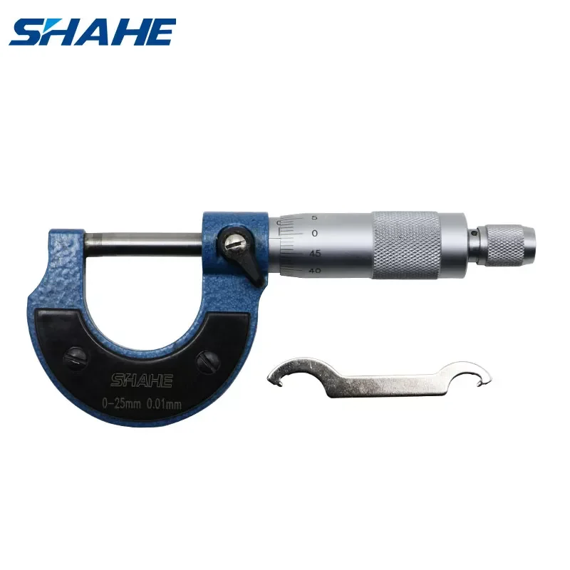 Micrometer 0-25 mm 0.01 mm Outside Micrometro Measuring Micrometer 5201-25
Micrometer 0-25 mm 0.01 mm Outside Micrometro Measuring Micrometer 5201-25