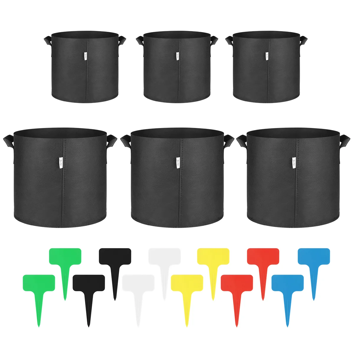 6pcs Grow Bags Planting Potatoes in Bags Aeration Fabric Pots with Handles Growing Potatoes in Containers Planting Pouch
6pcs Grow Bags Planting Potatoes in Bags Aeration Fabric Pots with Handles Growing Potatoes in Containers Planting Pouch