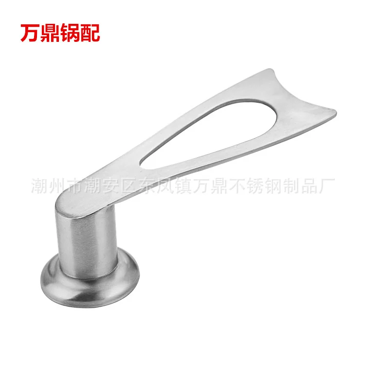 Stainless steel frying pan with vertical handle, all steel dovetail handle, vertical pan cover, handle, pot head, pot bead
Stainless steel frying pan with vertical handle, all steel dovetail handle, vertical pan cover, handle, pot head, pot bead