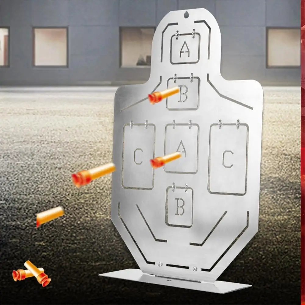 Foldable Stainless Steel Target All-metal Frame Practice Target Clear Code Automatic Rebound Easy Storage Durable Metal Target
Foldable Stainless Steel Target All-metal Frame Practice Target Clear Code Automatic Rebound Easy Storage Durable Metal Target