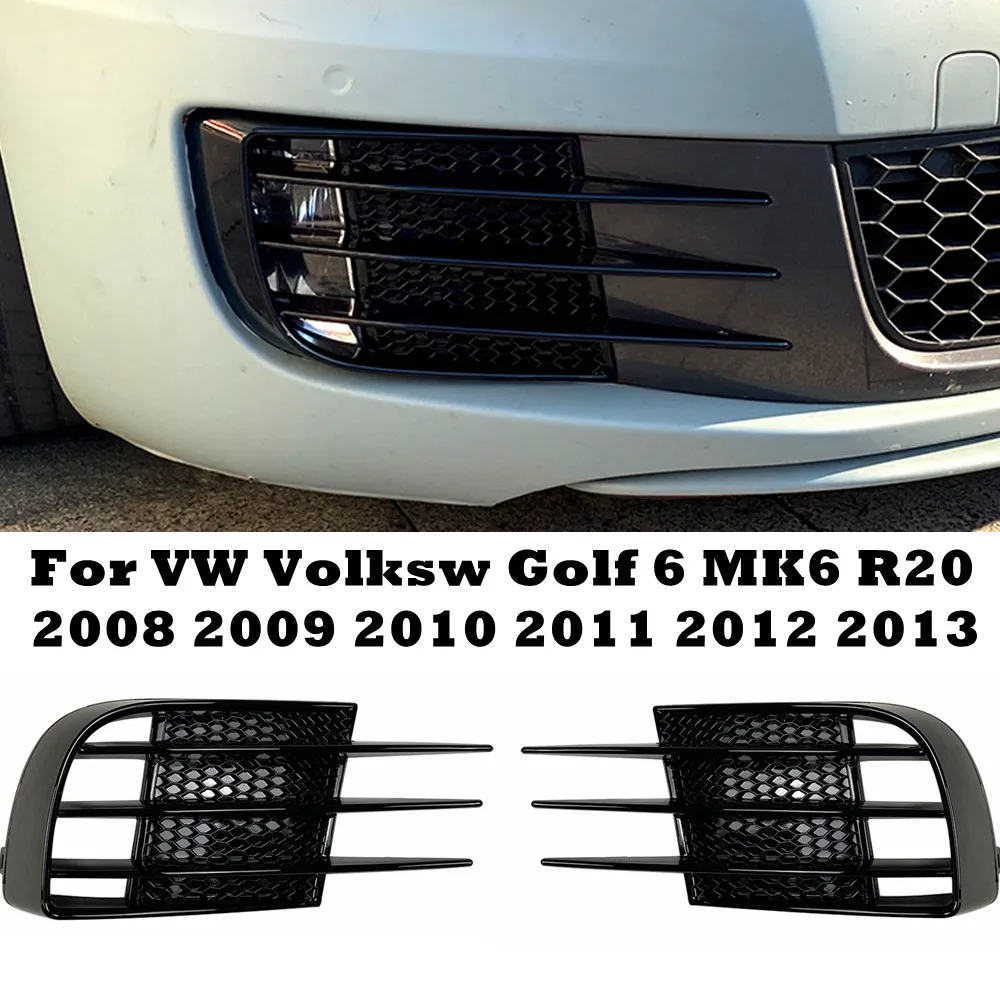 2Pcs ABS Car Front Bumper Fog Light Grille Cover Fog Light Cover Trim For VW Volksw Golf 6 MK6 R20 2008 2009 2010 2011 2012 2013
2Pcs ABS Car Front Bumper Fog Light Grille Cover Fog Light Cover Trim For VW Volksw Golf 6 MK6 R20 2008 2009 2010 2011 2012 2013