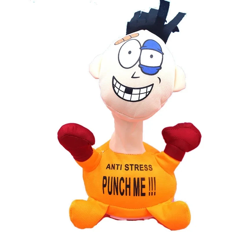 Electric Plush Punch Me Villain Creative Vent Decompression Funny Doll Toys For Friends Children Adult Gift
Electric Plush Punch Me Villain Creative Vent Decompression Funny Doll Toys For Friends Children Adult Gift