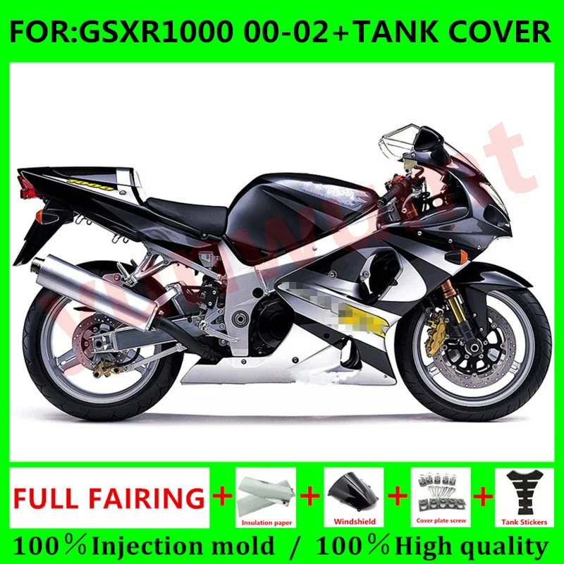 НОВЫЕ комплекты обтекателей для мотоциклов SUZUKI GSXR1000 00 01 02 K1 GSXR 1000 2000 2001 2002 K2 Обтекатели для кузова черные Серебряные
НОВЫЕ комплекты обтекателей для мотоциклов SUZUKI GSXR1000 00 01 02 K1 GSXR 1000 2000 2001 2002 K2 Обтекатели для кузова черные Серебряные