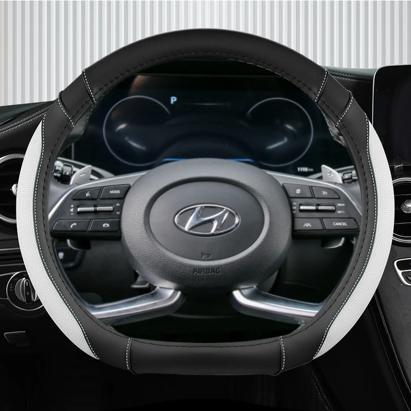 Ice Silk +Leather D Shape Car Steering Wheel Cover For Hyundai Creta II 2021 2022 Auto Accessories
Ice Silk +Leather D Shape Car Steering Wheel Cover For Hyundai Creta II 2021 2022 Auto Accessories