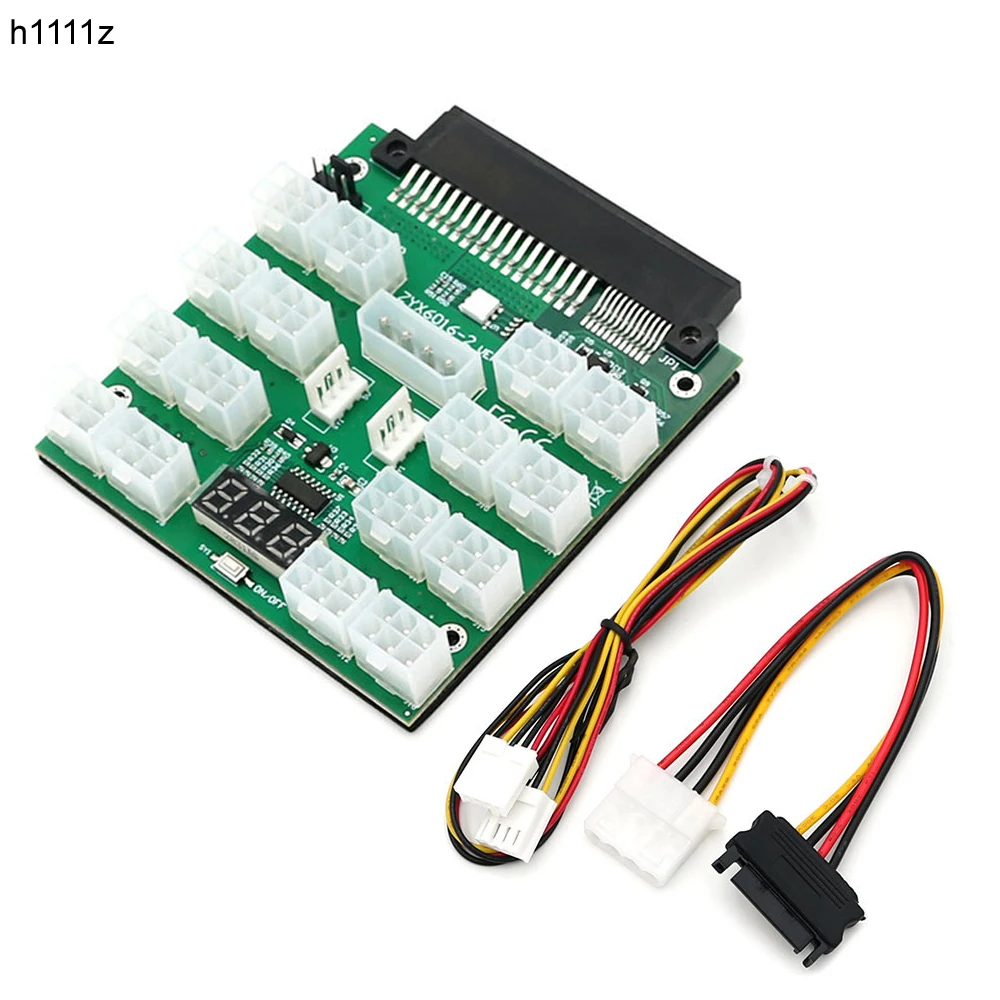 Breakout Board Dell 750W 1100W 2000W Server Power Converter Board ATX 16 Port 6Pin 4Pin PSU GPU Server Power Supply Mining Board
Breakout Board Dell 750W 1100W 2000W Server Power Converter Board ATX 16 Port 6Pin 4Pin PSU GPU Server Power Supply Mining Board