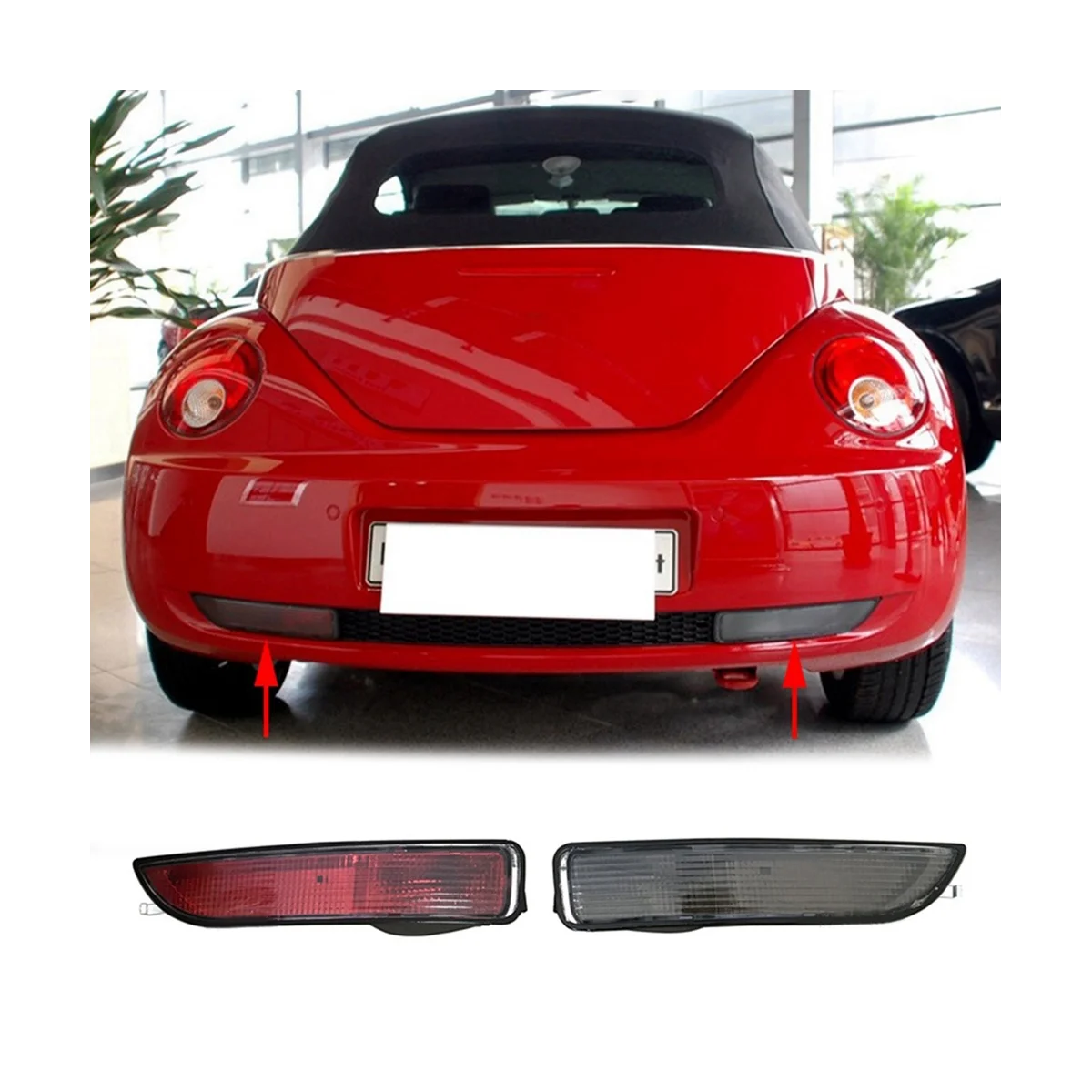 1C0945701D/702D лампа для заднего бампера (без лампы) для VW Beetle 06-11 
1C0945701D/702D лампа для заднего бампера (без лампы) для VW Beetle 06-11