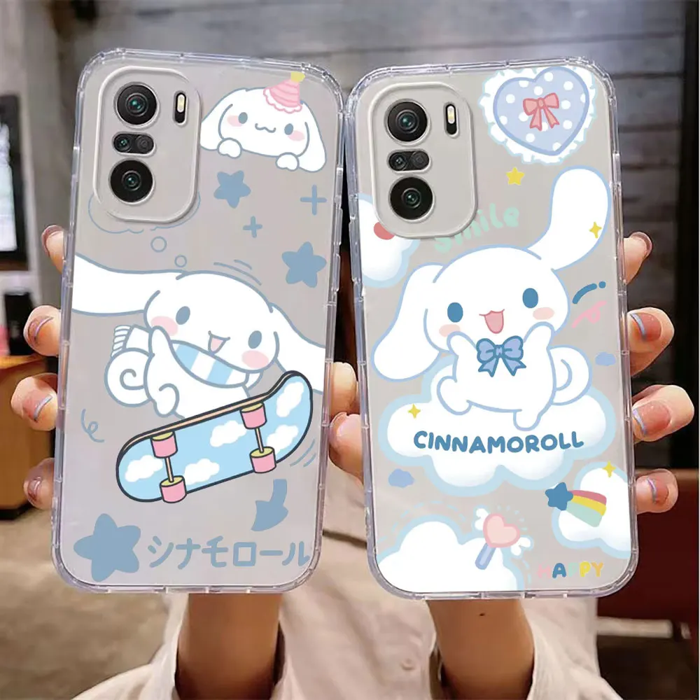 Baby Cinnamoroll Cartoon Clear Phone Case For Redmi K40 12C 10 10C 10X 10A 9 9A 9C 9T 8 7 A1 Pro Transparent Silicone Case Cover
Baby Cinnamoroll Cartoon Clear Phone Case For Redmi K40 12C 10 10C 10X 10A 9 9A 9C 9T 8 7 A1 Pro Transparent Silicone Case Cover