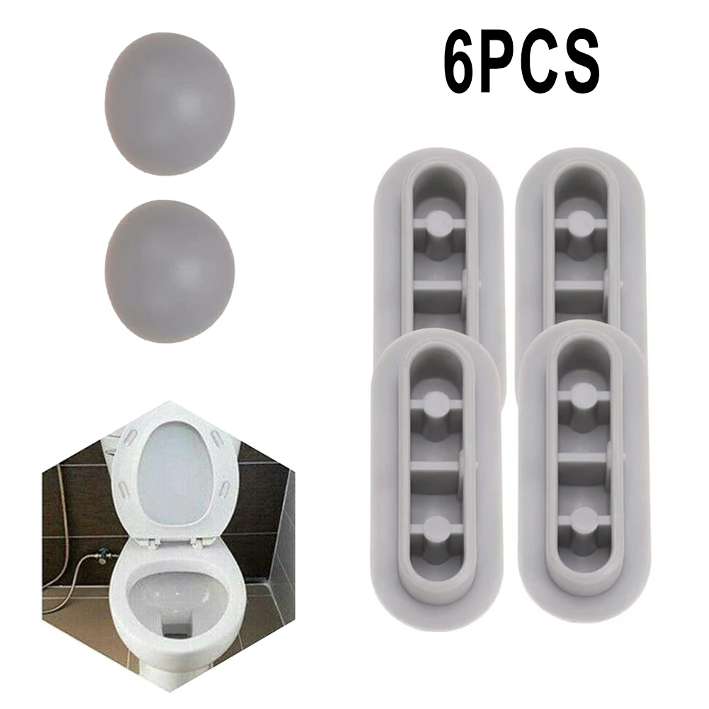 6pcs Toilet Seat Buffers Bumpers Shock-proof Antislip Shock Absorber Closestool Cover Bathroom Replacement Pads Accessories Part
6pcs Toilet Seat Buffers Bumpers Shock-proof Antislip Shock Absorber Closestool Cover Bathroom Replacement Pads Accessories Part