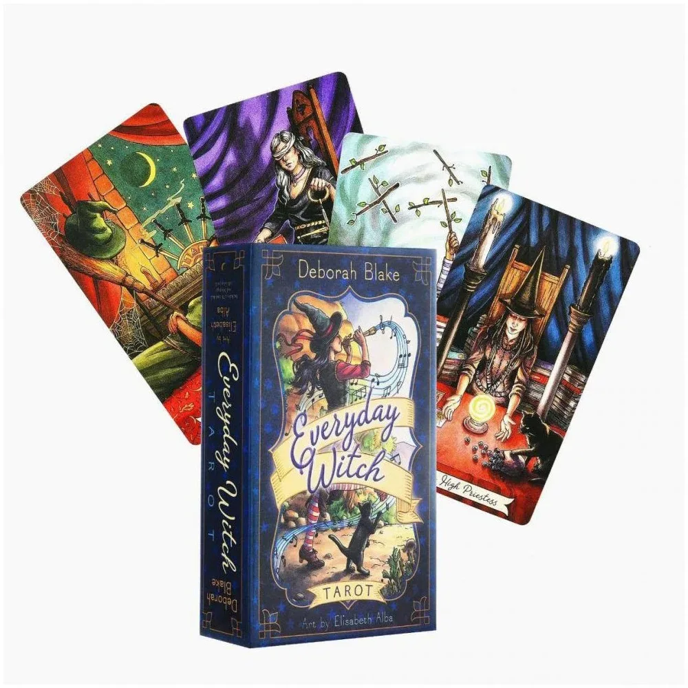 Tarot Oracle Cards English Version Board Games Deck Witchcraft Fairy E-Guidebook Mysterious Divination Playing Cards
Tarot Oracle Cards English Version Board Games Deck Witchcraft Fairy E-Guidebook Mysterious Divination Playing Cards