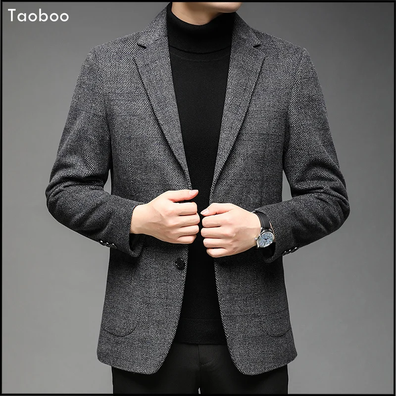 Fashion Male suit High Quality Blazer Wool Blends Suit Four Seasons Casual Jacket for men Solid Classic Men's clothes
Fashion Male suit High Quality Blazer Wool Blends Suit Four Seasons Casual Jacket for men Solid Classic Men's clothes