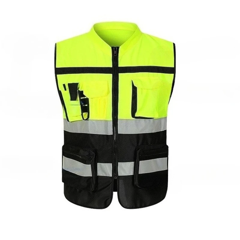 Светоотражающий жилет высокой видимости, рабочая одежда, мотоциклетная велосипедная спортивная уличная светоотражающая защитная одежда, светоотражающая куртка 
Светоотражающий жилет высокой видимости, рабочая одежда, мотоциклетная велосипедная спортивная уличная светоотражающая защитная одежда, светоотражающая куртка