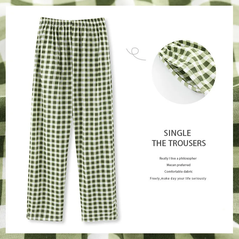 Women New Plaid Cotton Pajama Pants Plus Size Loose Pyjama Trousers 2022 Spring Summer Female Sleepwear Bottoms Lounge Homewear
Women New Plaid Cotton Pajama Pants Plus Size Loose Pyjama Trousers 2022 Spring Summer Female Sleepwear Bottoms Lounge Homewear