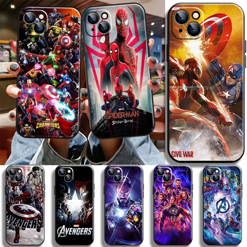 Marvel Avengers Phone Case For iPhone 14 13 12 11 Pro Mini X XR XS Max SE 7 8 Plus Soft Shockproof Full Protection Coque Funda
Marvel Avengers Phone Case For iPhone 14 13 12 11 Pro Mini X XR XS Max SE 7 8 Plus Soft Shockproof Full Protection Coque Funda