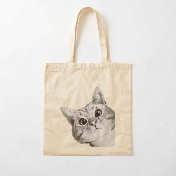 Sneaky Cat Cotton Canvas Bag Printed Unisex Fashion Ladies Fabric Handbag Women Casual Tote Foldable Reusable Designer Grocery
Sneaky Cat Cotton Canvas Bag Printed Unisex Fashion Ladies Fabric Handbag Women Casual Tote Foldable Reusable Designer Grocery