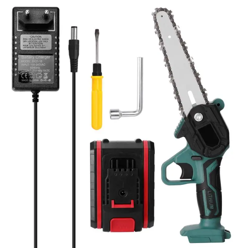 Portable Electric Pruning Saw Rechargeable Small Electric Saws Woodworking One-handed Electric Saw Garden Logging Mini Chain Saw
Portable Electric Pruning Saw Rechargeable Small Electric Saws Woodworking One-handed Electric Saw Garden Logging Mini Chain Saw