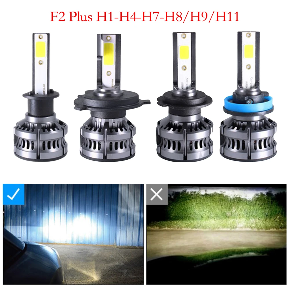 2*LED Car Headlight 80W 14000LM F2 PLUS LED Car Fog Light Daytime Running Light Headlight Bulbs H7/H4/H1/H11/H9 /H8
2*LED Car Headlight 80W 14000LM F2 PLUS LED Car Fog Light Daytime Running Light Headlight Bulbs H7/H4/H1/H11/H9 /H8