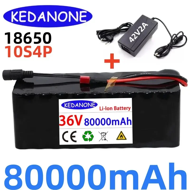 Liitokala-Paquete de batería de iones de litio, 36V, 80Ah, 10s4p, 18650, XT60, enchufe de equilibrio para coche, motocicleta, bi
Liitokala-Paquete de batería de iones de litio, 36V, 80Ah, 10s4p, 18650, XT60, enchufe de equilibrio para coche, motocicleta, bi