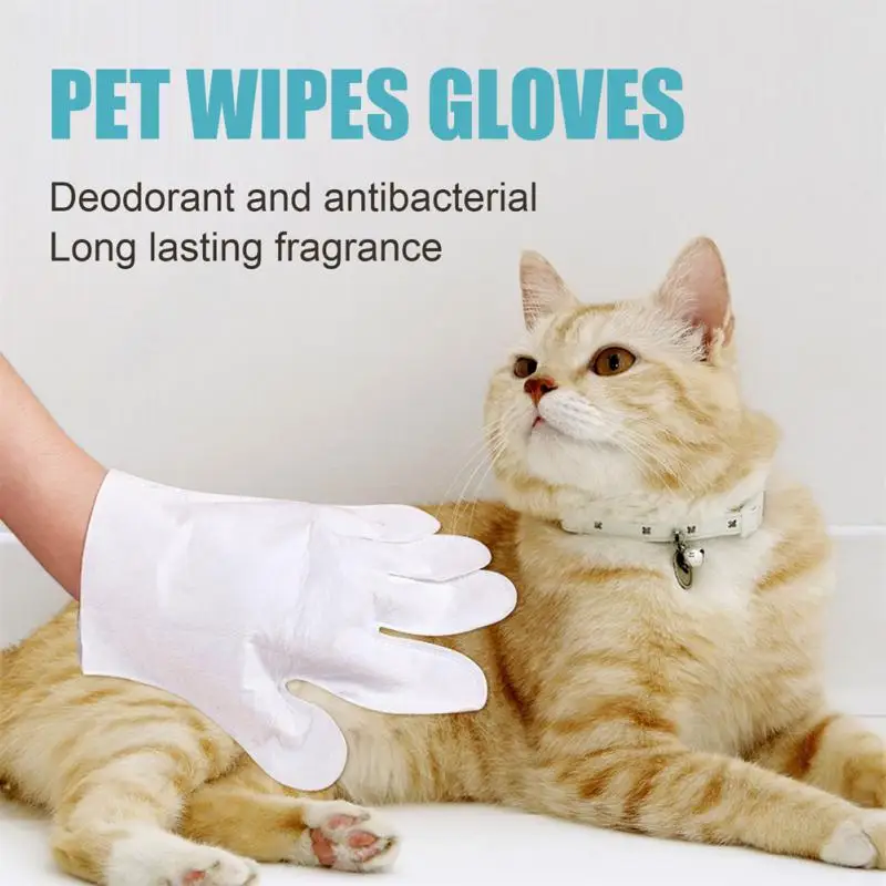 2/4/5PCS Easy To Use Cleaning Gloves Universal Pet No Washing Gloves Disposable Ideal Pets Wipes Cat Dog Deodorant Pet Supplies
2/4/5PCS Easy To Use Cleaning Gloves Universal Pet No Washing Gloves Disposable Ideal Pets Wipes Cat Dog Deodorant Pet Supplies