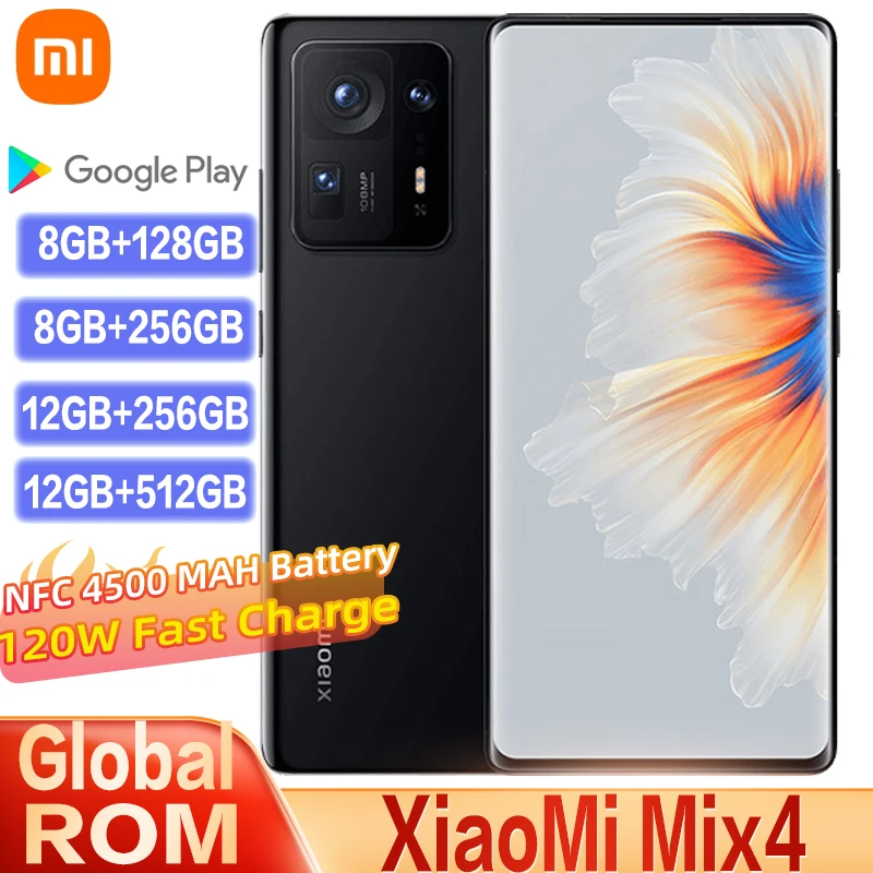 Смартфон Xiaomi Mix 4 с глобальной прошивкой, зеркальная версия, процессор Snapdragon 888 Plus, камера 120 МП, быстрая зарядка 120 Вт, полный экран Гц с NFC
Смартфон Xiaomi Mix 4 с глобальной прошивкой, зеркальная версия, процессор Snapdragon 888 Plus, камера 120 МП, быстрая зарядка 120 Вт, полный экран Гц с NFC