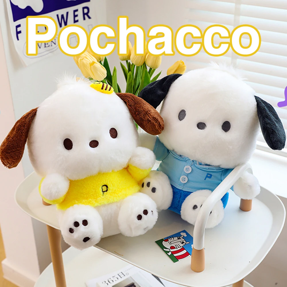 Sanrio Pochacco Cartoon Plush Toys Soft Doll Lovely Sofa Cushion Bedroom Decorations Babys Soothing Pillows Children Anime Gifts
Sanrio Pochacco Cartoon Plush Toys Soft Doll Lovely Sofa Cushion Bedroom Decorations Babys Soothing Pillows Children Anime Gifts