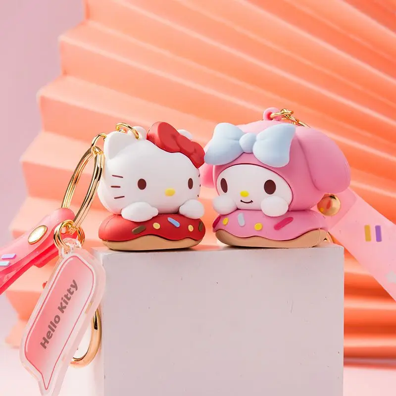 Anime Keychain Sanriod Hello Kittys Doughnut Kitty Cat Car Keyring Kawaii Bag Accessories Creative Cartoon 2023 New Keychain
Anime Keychain Sanriod Hello Kittys Doughnut Kitty Cat Car Keyring Kawaii Bag Accessories Creative Cartoon 2023 New Keychain