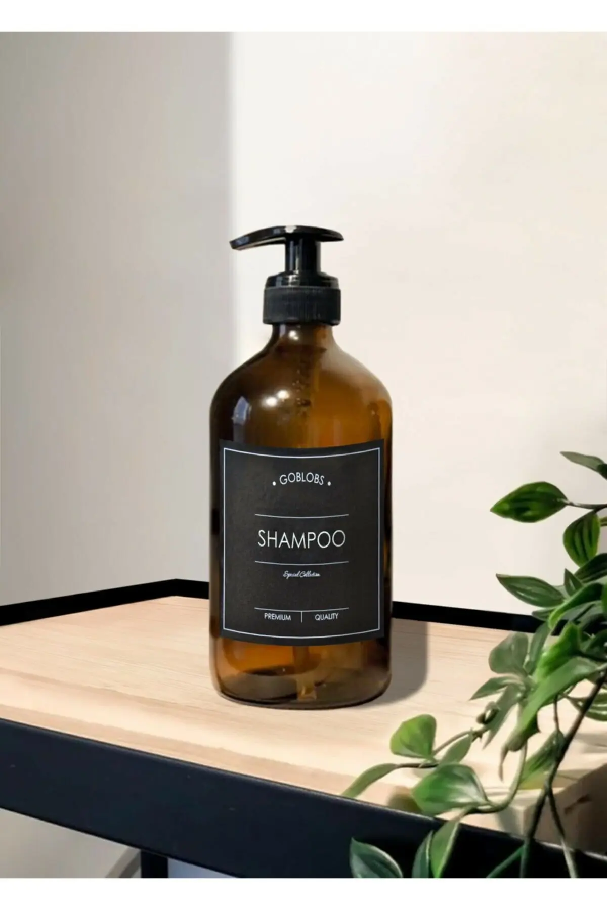 500 ml - 300 ml Amber Brown Glass hand soap Shampoo Shower gel bottle black and white sticker bathroom akseruarları
500 ml - 300 ml Amber Brown Glass hand soap Shampoo Shower gel bottle black and white sticker bathroom akseruarları