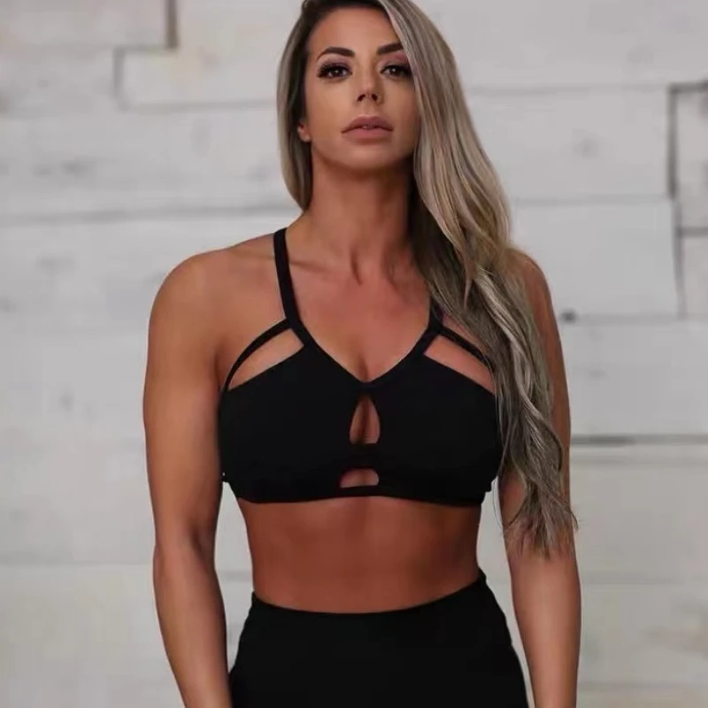 Women Sports Bra Shockproof Workout Clothes Fitness Braletee Push Up Yoga Top Hollow-out Sportswear
Women Sports Bra Shockproof Workout Clothes Fitness Braletee Push Up Yoga Top Hollow-out Sportswear