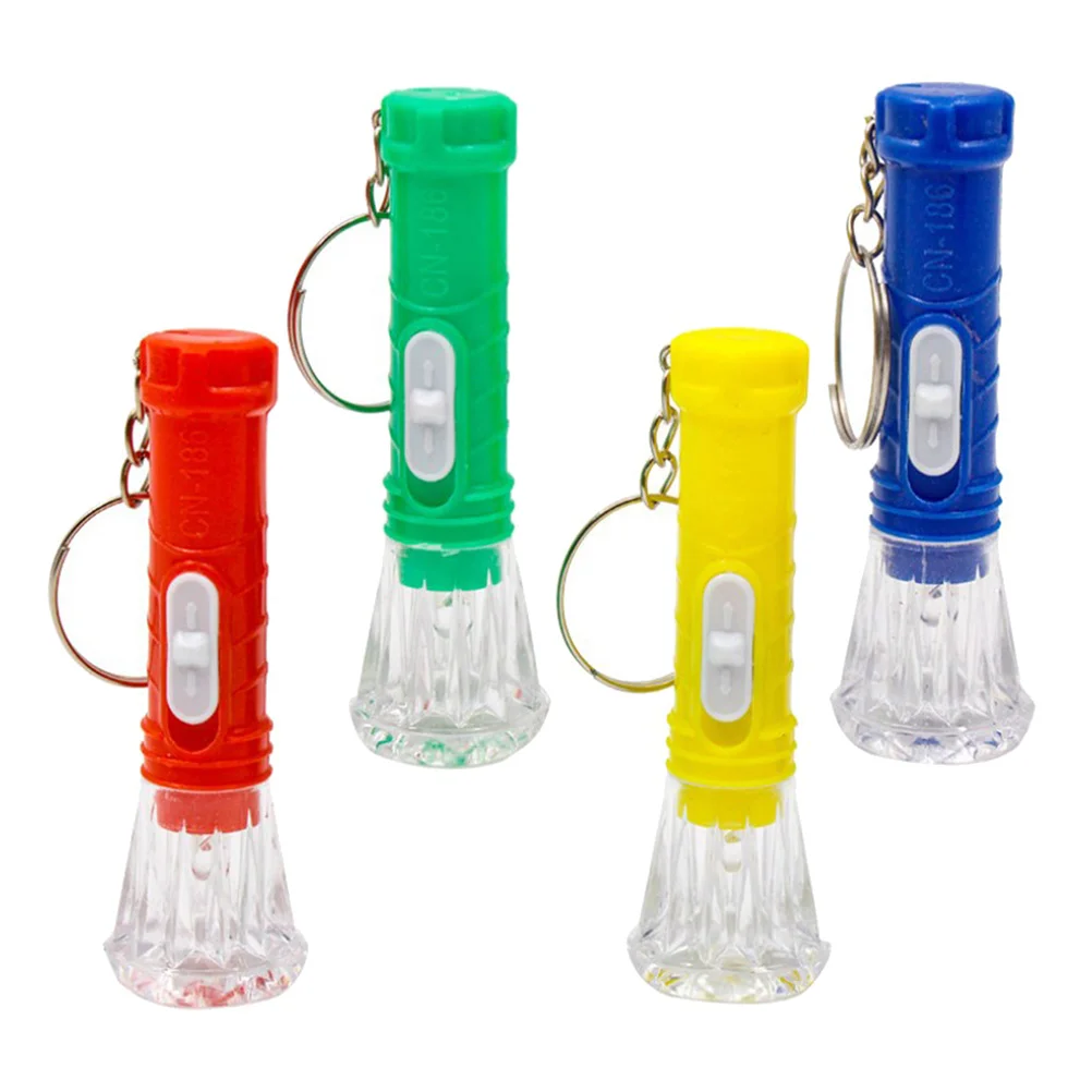 40pcs Plastic Mini Flashlight Keychains Portable Keyring Torch Toys for Party Kids (Random Color)
40pcs Plastic Mini Flashlight Keychains Portable Keyring Torch Toys for Party Kids (Random Color)