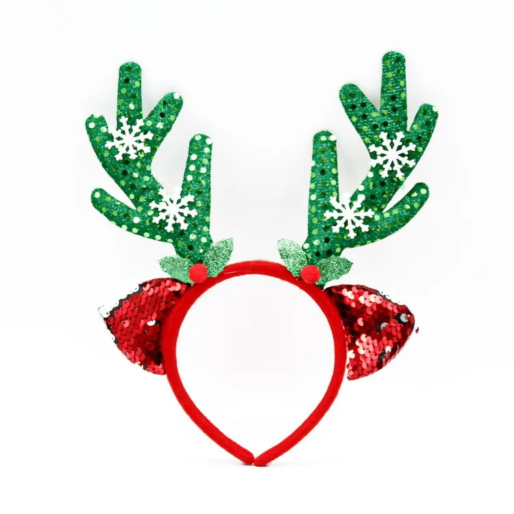 Christmas Decorative Hair Hoop Buckle Deer Horn Snowman Head Hoop Christmas Party Decoration Adult and Children's Headwear
Christmas Decorative Hair Hoop Buckle Deer Horn Snowman Head Hoop Christmas Party Decoration Adult and Children's Headwear