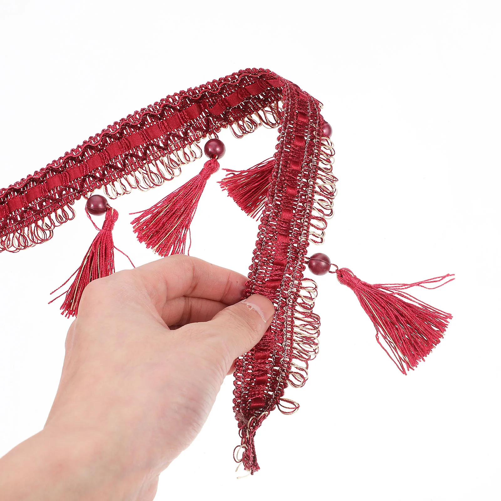 Trim Fringe Tassel Sewing Ribbon Curtain Drapery Embellishments Hanging Beaded Trims Diy Craft Chair Sash Tablcloth Pillow
Trim Fringe Tassel Sewing Ribbon Curtain Drapery Embellishments Hanging Beaded Trims Diy Craft Chair Sash Tablcloth Pillow