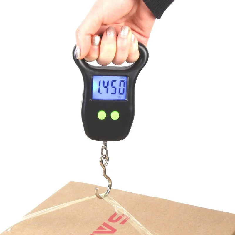 50kg/10g Luggage Scale Portable Hook Scale Portable Pocket Scale for Fishing Grocery
50kg/10g Luggage Scale Portable Hook Scale Portable Pocket Scale for Fishing Grocery