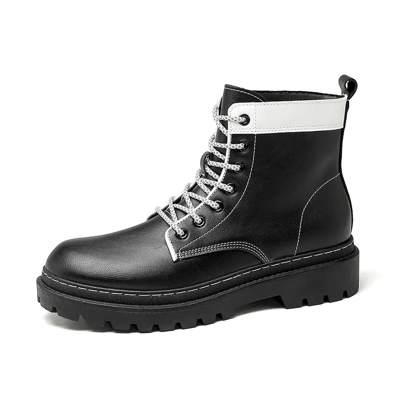 2023 Men's Boots New Spring Men's Style British Style Thick Soled Martin Boots Travel High Top Simple Street Temperament Korean
2023 Men's Boots New Spring Men's Style British Style Thick Soled Martin Boots Travel High Top Simple Street Temperament Korean