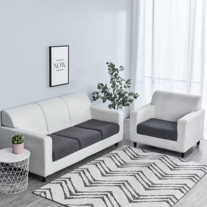Cushion Cover Sofa Cover for Living Room Furniture Protector Polar Fleece Jacquard Thick Stretch Removable Grey Color Sofa Seat
Cushion Cover Sofa Cover for Living Room Furniture Protector Polar Fleece Jacquard Thick Stretch Removable Grey Color Sofa Seat