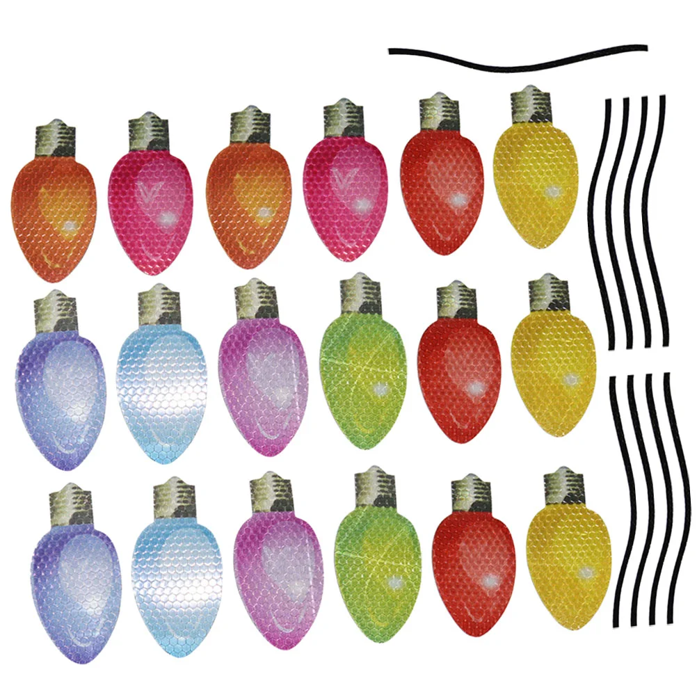 1 Set of Magnetic Reflective Sticker Car Cling Bulb Pattern Magnetic Sticker Refrigerator Door Sticker 
1 Set of Magnetic Reflective Sticker Car Cling Bulb Pattern Magnetic Sticker Refrigerator Door Sticker