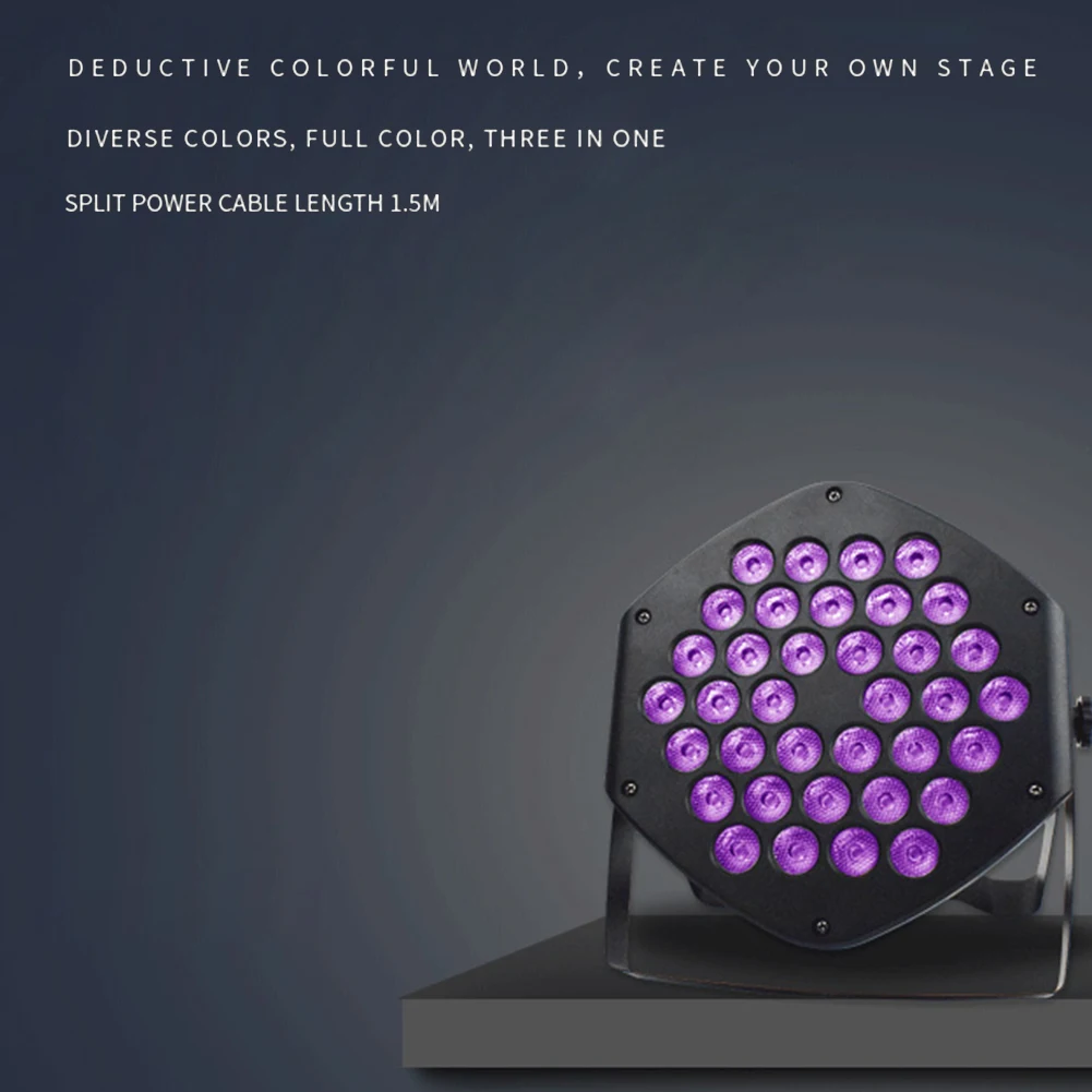 Вращающийся Диско-Шар, праздвечерние чная сценическая лампа 3 в 1, 36 светодиодов, УФ DMX, стерилизация, освесветильник Par, сценическое освещени...
Вращающийся Диско-Шар, праздвечерние чная сценическая лампа 3 в 1, 36 светодиодов, УФ DMX, стерилизация, освесветильник Par, сценическое освещени...