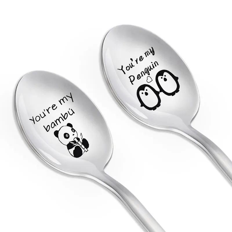 Best Gift To A Girl Valentines Day Gift for Boyfriend Stainless Steel Spoon You Are My Penguin Lover Wedding Gifts for Guests
Best Gift To A Girl Valentines Day Gift for Boyfriend Stainless Steel Spoon You Are My Penguin Lover Wedding Gifts for Guests