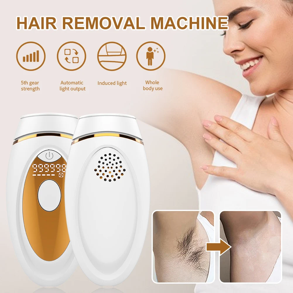 IPL Hair Removal Machine Painless Permanent Whole Body Hair Removal 990000 Flashes Electric Epilator For Women
IPL Hair Removal Machine Painless Permanent Whole Body Hair Removal 990000 Flashes Electric Epilator For Women